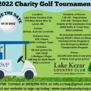 2nd Annual Lake Kezar Charity Golf Tournament - Sept 21st