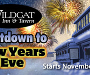 Wildcat Tavern Countdown to New Years Gift Certificate Sale