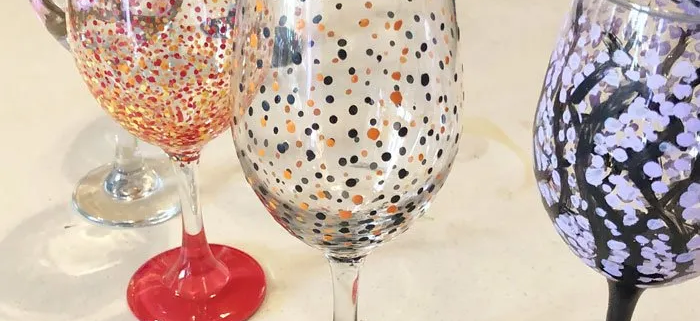 Wine Glass Painting Workshop